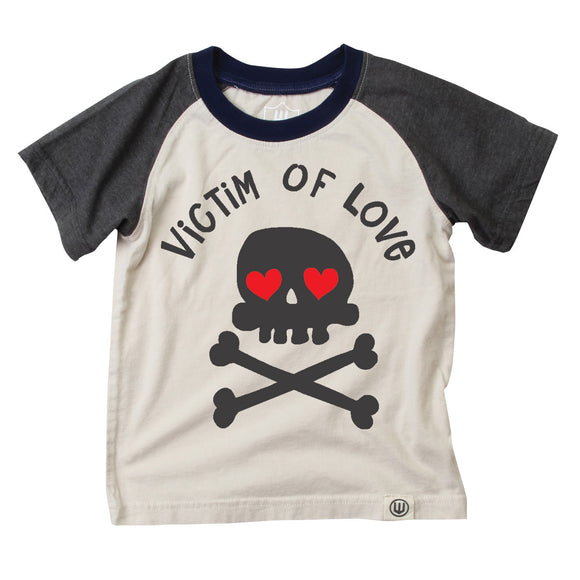 Boys T-shirt, Victim of Love, Skulls