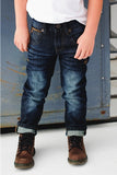 Rowen Christian Brayden Straight Premium Jeans, dark wash