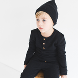Slouchy Gold-Speckle Beanie