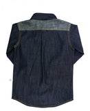 Dark Denim Button Down Shirt