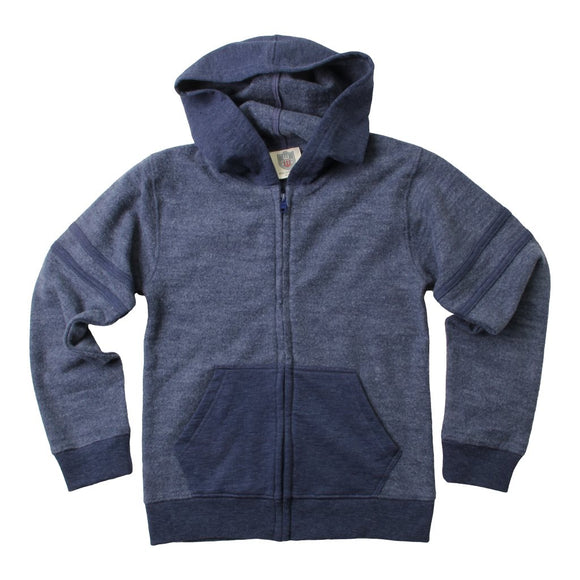 Reversed Fleece Zip Hoodie