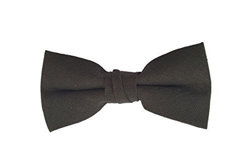 Boys Black Bow Tie, Adjustable