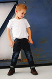 Rowen Christian Brayden Straight Premium Jeans, model