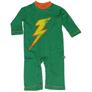 City Threads Infant Boys Romper, Lightning