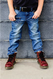 Rowen Christian Brayden Hipster Premium Jeans, Blue