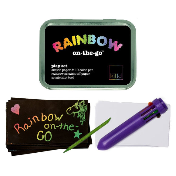 Rainbow On-the-Go Travel Drawing Playset