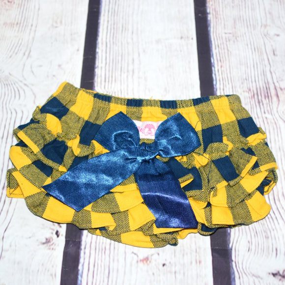 Mustard Buffalo Ruffle Bloomers - Clearance!