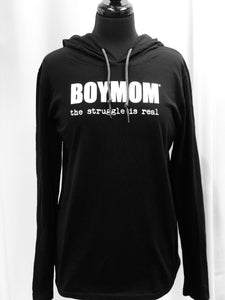 BOYMOM Black Hoodie