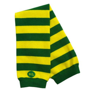 Yellow/Green Baby Boy Legwarmers – striped