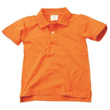 Jack Thomas Solid Classic Boys Polo, Orange