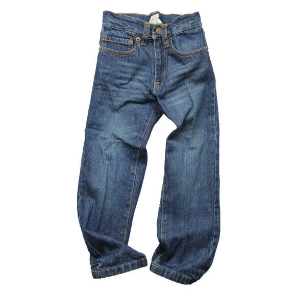 Wes & Willy Boys Premium Jeans, T-Buck, front flat view