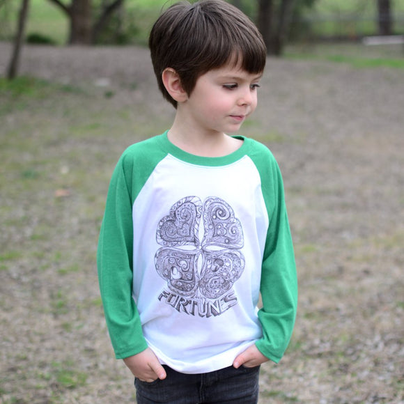 Lucky Fortunes Raglan T-shirt