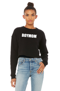 Boymom Cropped Sweatshirt