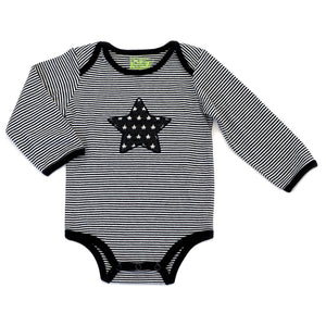Baby Striped Bodysuit with Star